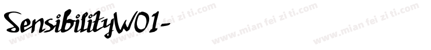 SensibilityW01字体转换