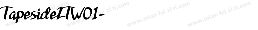 TapesideLTW01字体转换