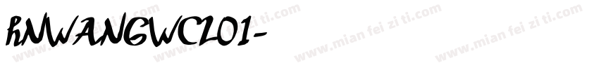 hNWANGWCL01字体转换