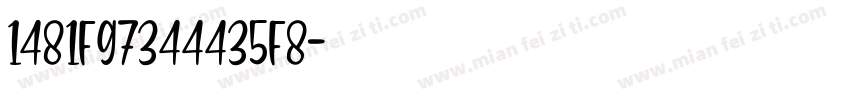 1481f97344435f8字体转换