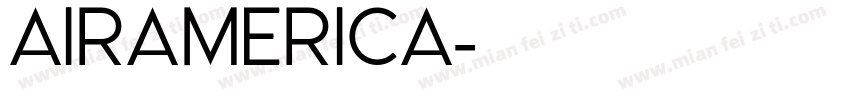 AirAmerica字体转换