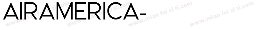 AirAmerica字体转换