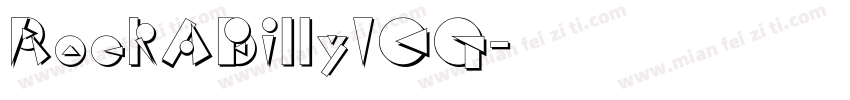 RockABillyICG字体转换