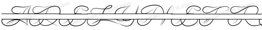 AdelyneFreeRegular字体转换