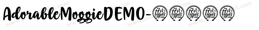 AdorableMoggieDEMO字体转换