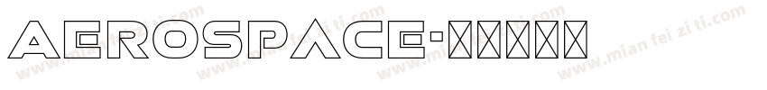Aerospace字体转换