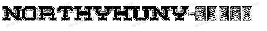 Northyhuny字体转换