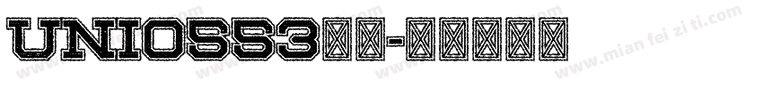 Uni0553字体字体转换