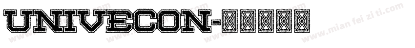 Univecon字体转换