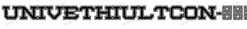 Univethiultcon字体转换
