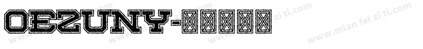 oezuny字体转换