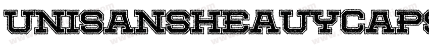 unisansheauycaps字体转换