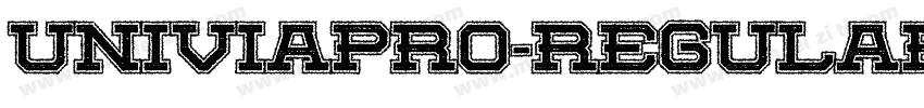 univiapro-regular字体转换