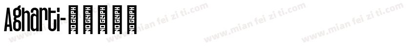 Agharti字体转换
