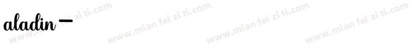 aladin字体转换
