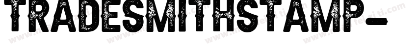 TradesmithStamp字体转换