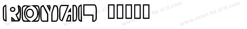 Royal字体转换