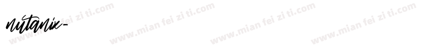 nutanix字体转换