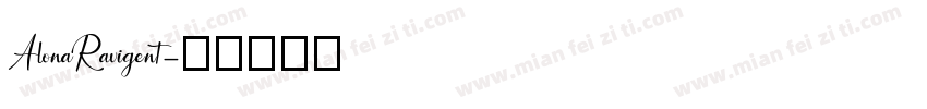AlonaRavigent字体转换