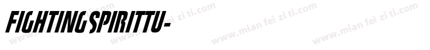 fightingspirittu字体转换