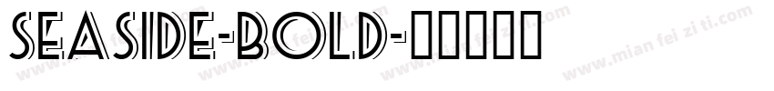Seaside-Bold字体转换