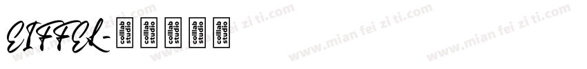 EIFFEL字体转换
