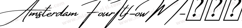 AmsterdamFourTtf-owM字体转换