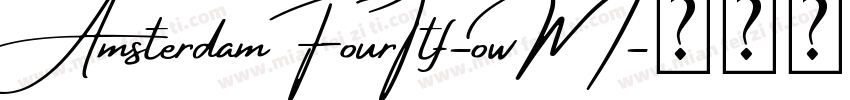 AmsterdamFourTtf-owM字体转换