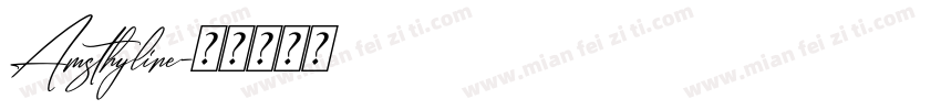 Amsthyline字体转换