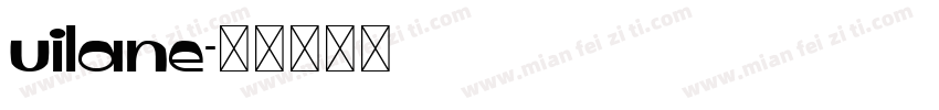 vilane字体转换
