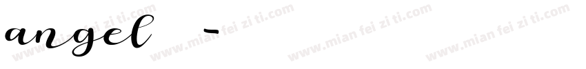 angel字体字体转换