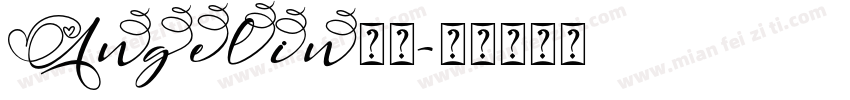 Angelin字体字体转换