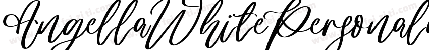AngellaWhitePersonalusefont字体转换