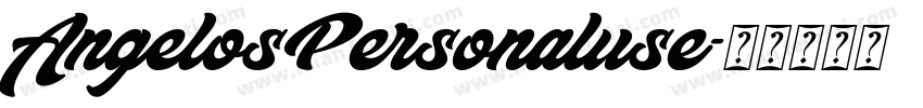 AngelosPersonaluse字体转换