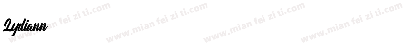 Lydiann字体转换