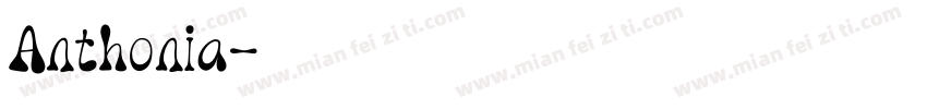 Anthonia字体转换