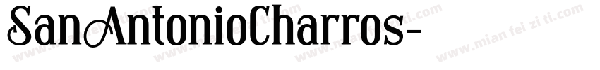 SanAntonioCharros字体转换
