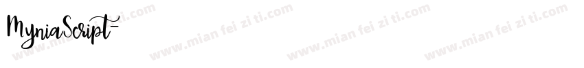MyniaScript字体转换