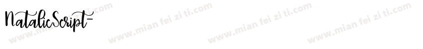 NatalicScript字体转换