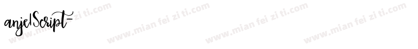 anje1Script字体转换