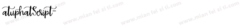 atuphatScript字体转换