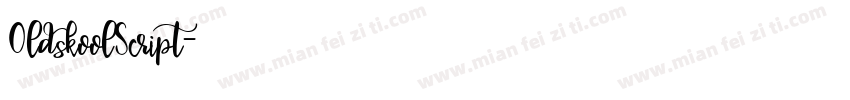 OldskoolScript字体转换