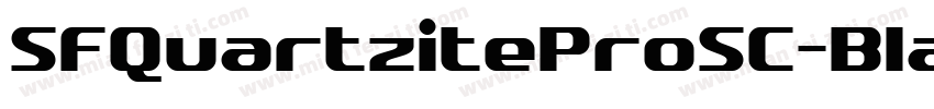 SFQuartziteProSC-Bla字体转换