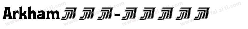 Arkham生成器字体转换
