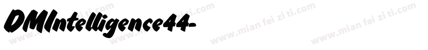 DMIntelligence44字体转换