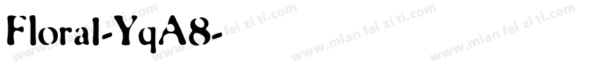 Flora1-YqA8字体转换