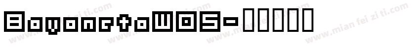 BayonetaW05字体转换