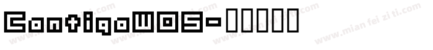 CantigaW05字体转换
