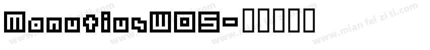 ManutiusW05字体转换