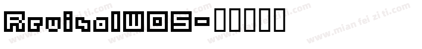 RevisalW05字体转换